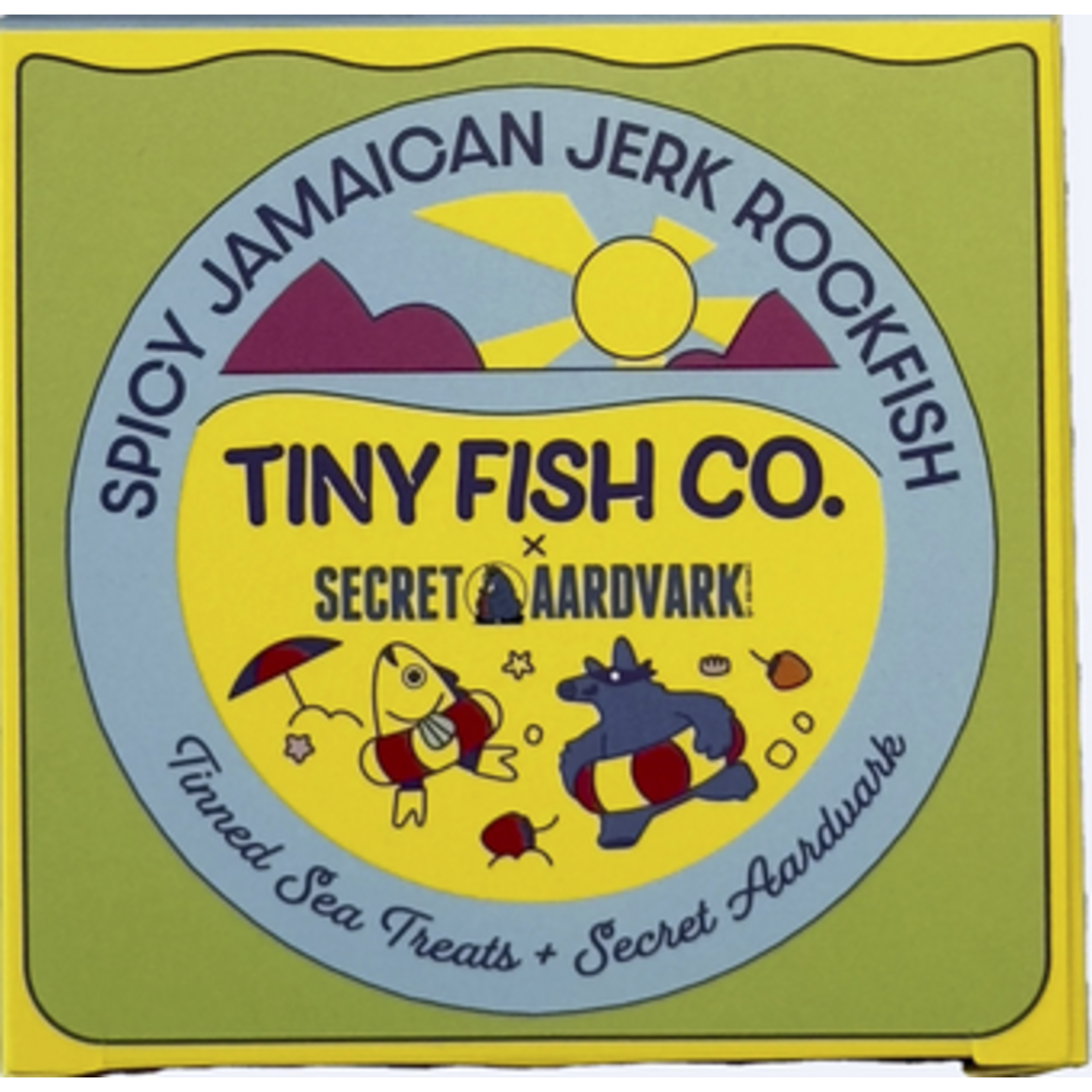 Tiny Fish Co. Spicy Jamaican Jerk Rockfish 3.5oz