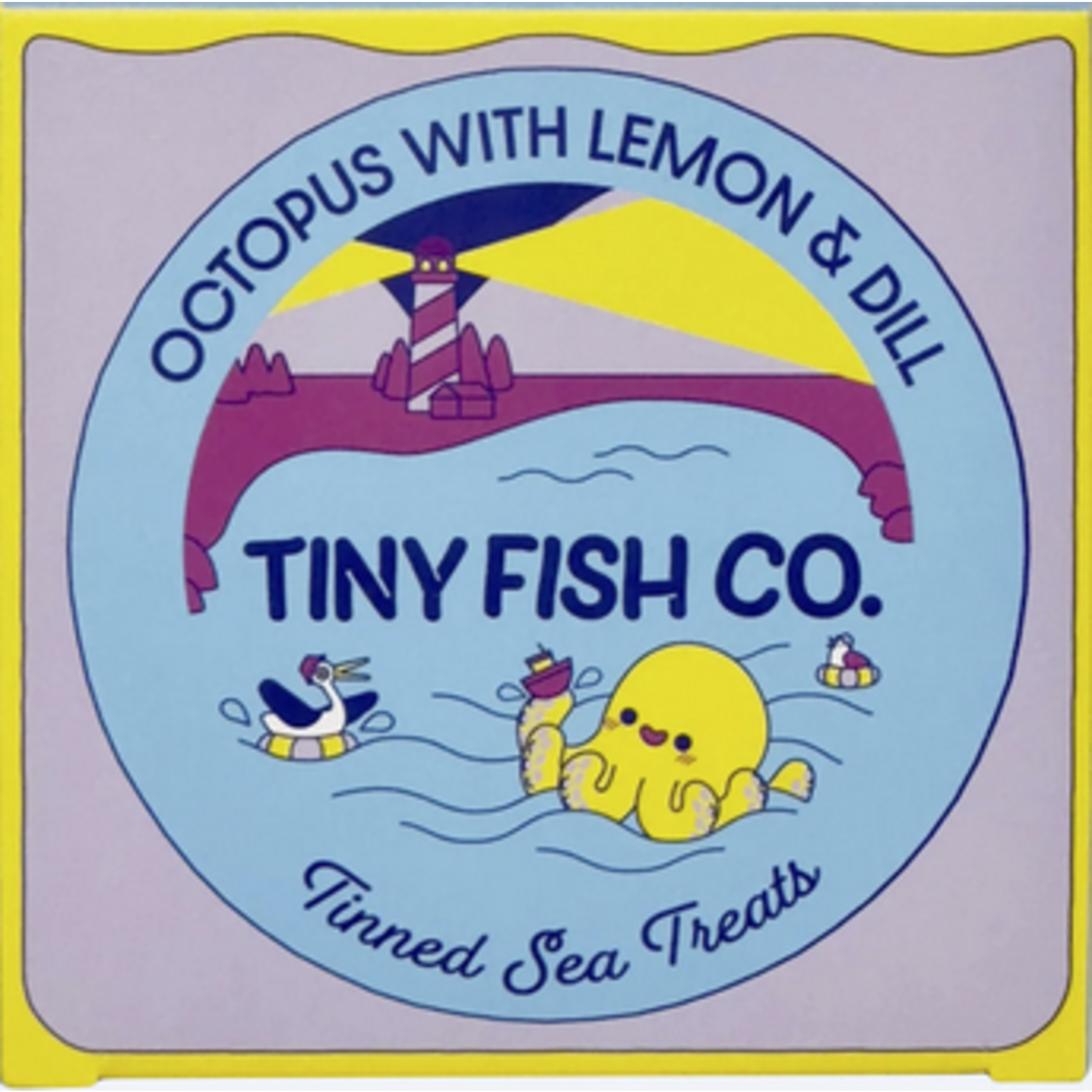 Tiny Fish Co. Octopus in Butter with Lemon & Dill 3.5oz
