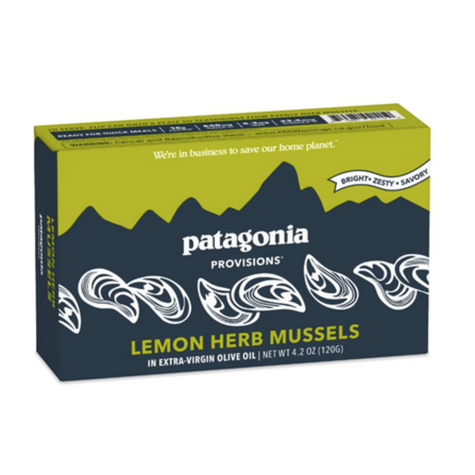 Patagonia Provisions ~ Lemon Herb Mussels 4.2oz