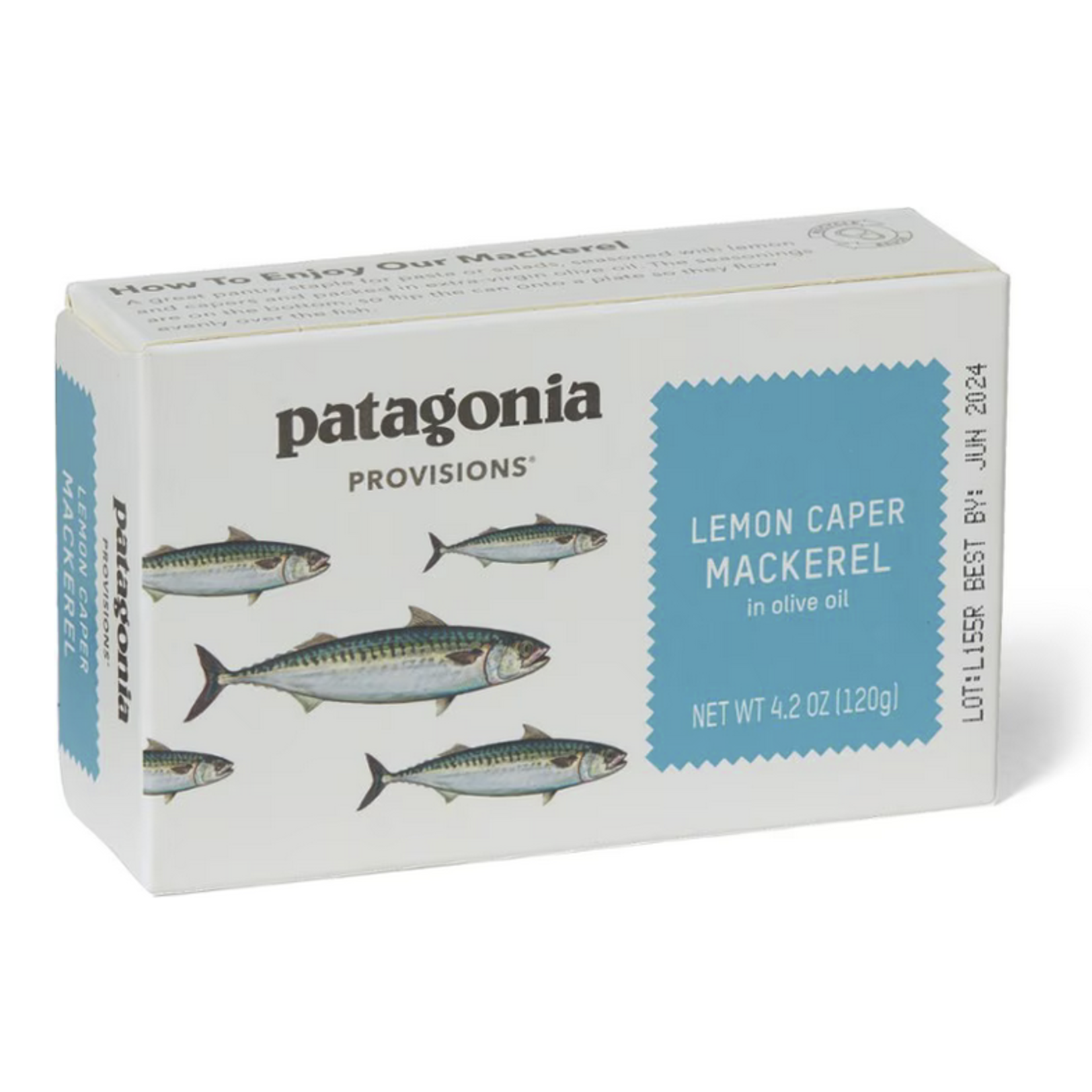Patagonia Provisions ~ Lemon Caper Mackerel 4.2oz