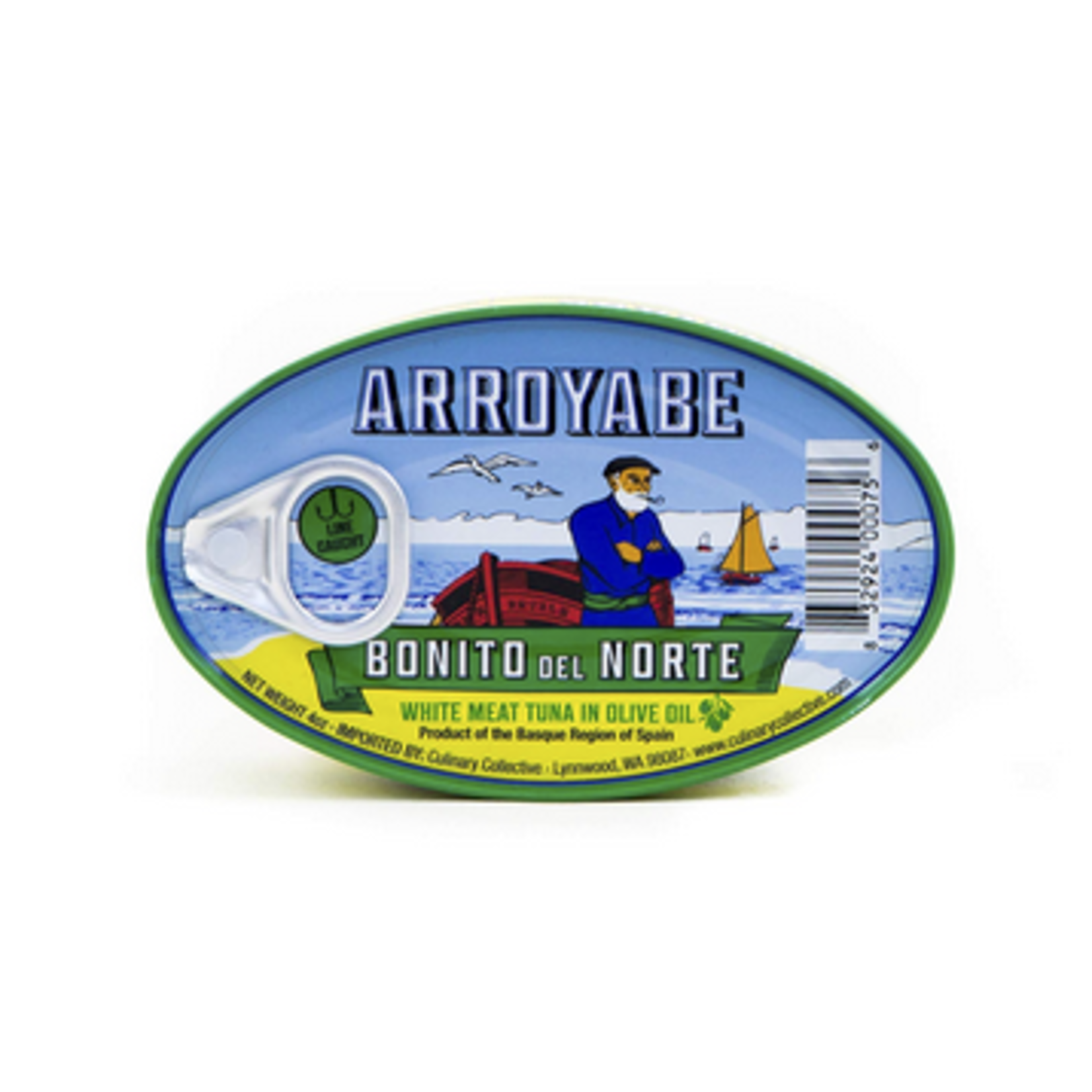 Arroyabe, Bonito Del Norte White Meat Tuna in Olive Oil 4oz