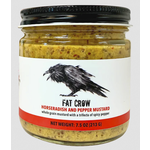 Fat Crow ~ Horseradish and Pepper Mustard, 8.25oz
