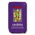 Sardinha ~ Sardine in Spicy Olive Oil with Pickles, 120g