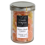 L'abeille Diligente Honey Made Orange and Lemon Candies~  5.3oz