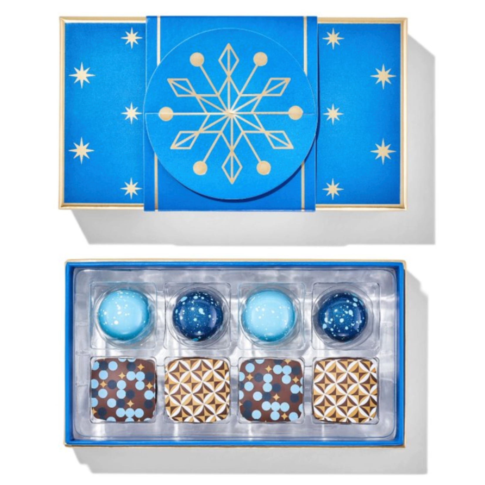 Christopher Elbow, 8 Piece Winter Chocolates Holiday Collection, Chocolates, 75g