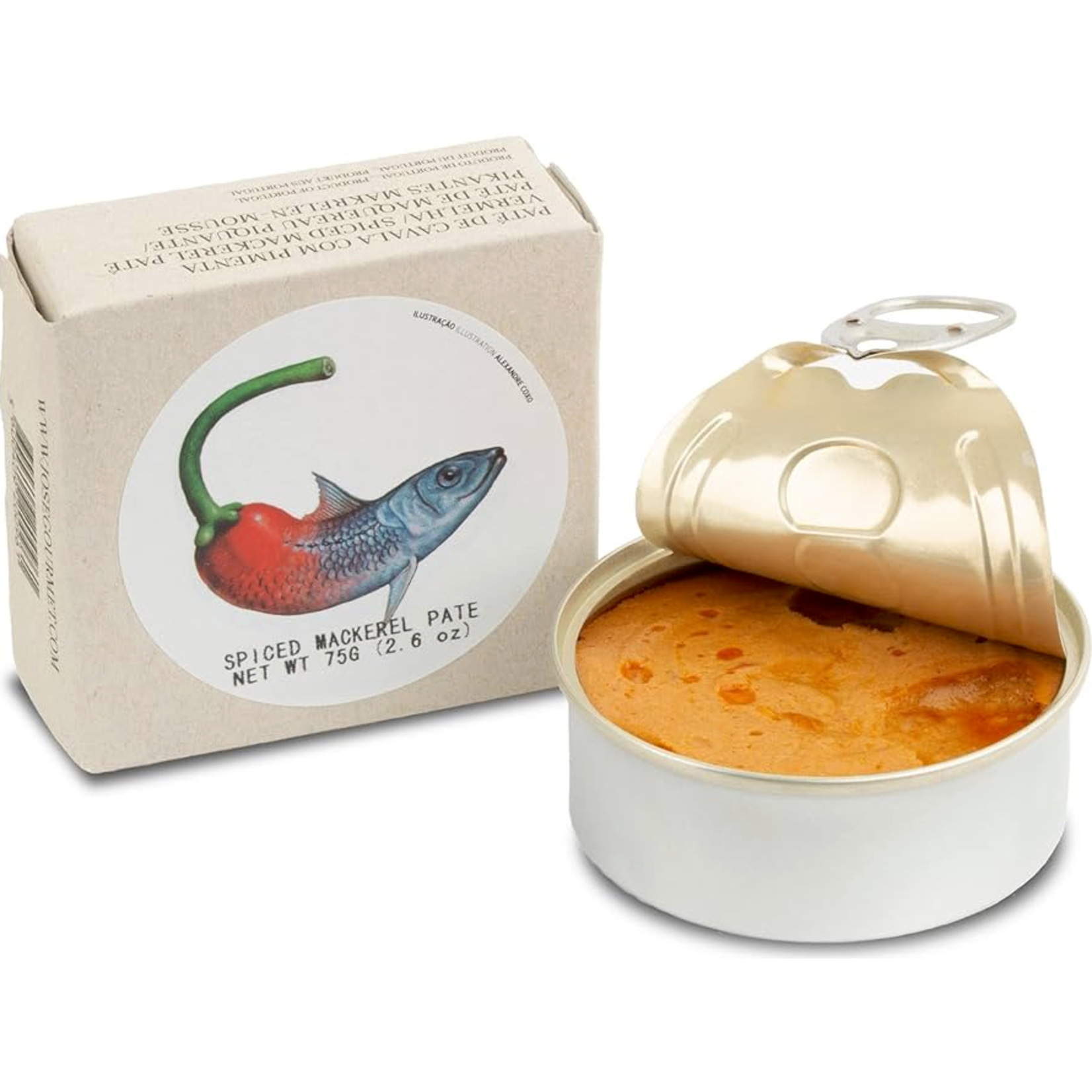 Jose Gourmet Vermelha Spiced Makerel Pate 2.6oz