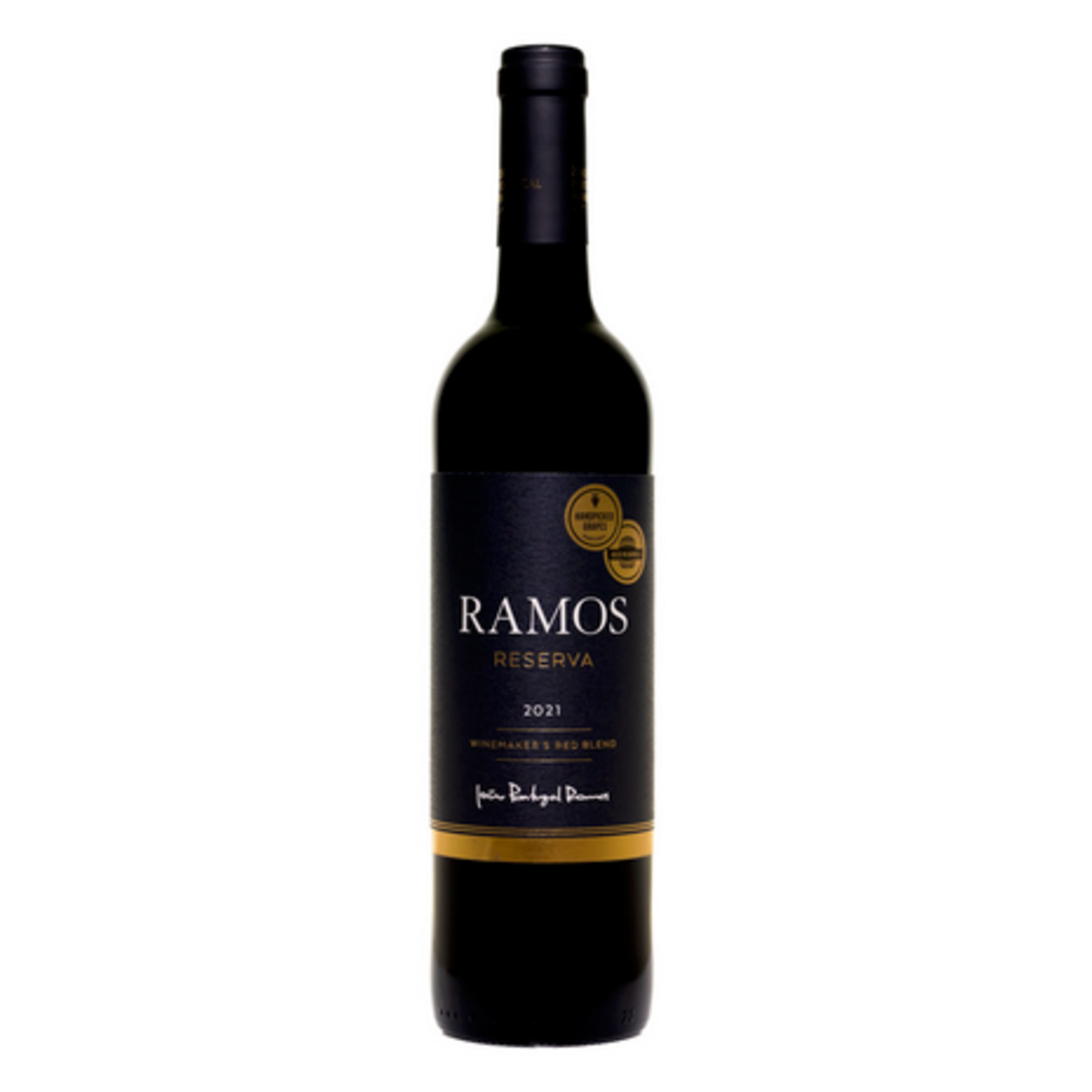 2021, Ramos Reserva, Red Blend Trincadeira Aragonez Syrah, Vinho Regional Alentejano, Alentejano, Portugal, 14% Alc,