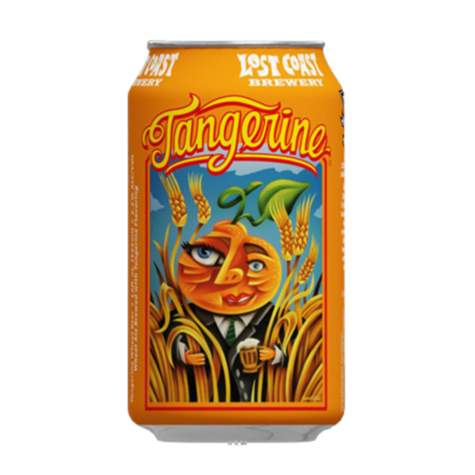 Tangerine Wheat Ale by Lost Coast Brewery, 5.2%, 12 oz