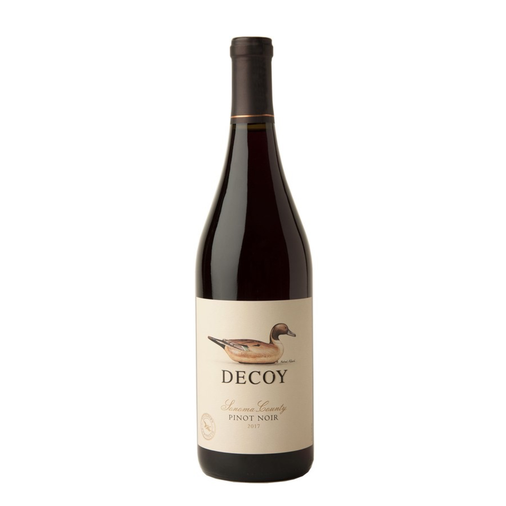 NV, Duckhorn Vineyards, Decoy, Pinot Noir, Sonoma County, California, USA, 14.1% Alc, CT89.5, TW89, T1,Sw3,Sm4,C2,I2