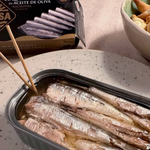 USISA Spanish White Anchovies in Olive Oil 120g net.