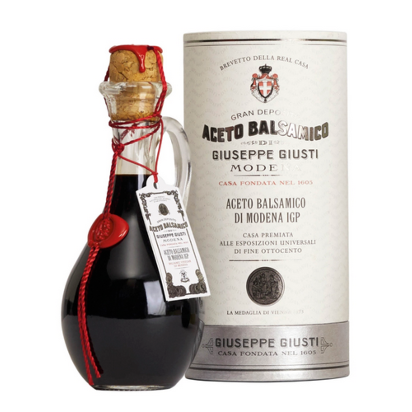 Guiseppe Giusti Gran Deposito Anforina Collection Silver Aged Balsamic Vinegar, Modena, Italy, 250ml