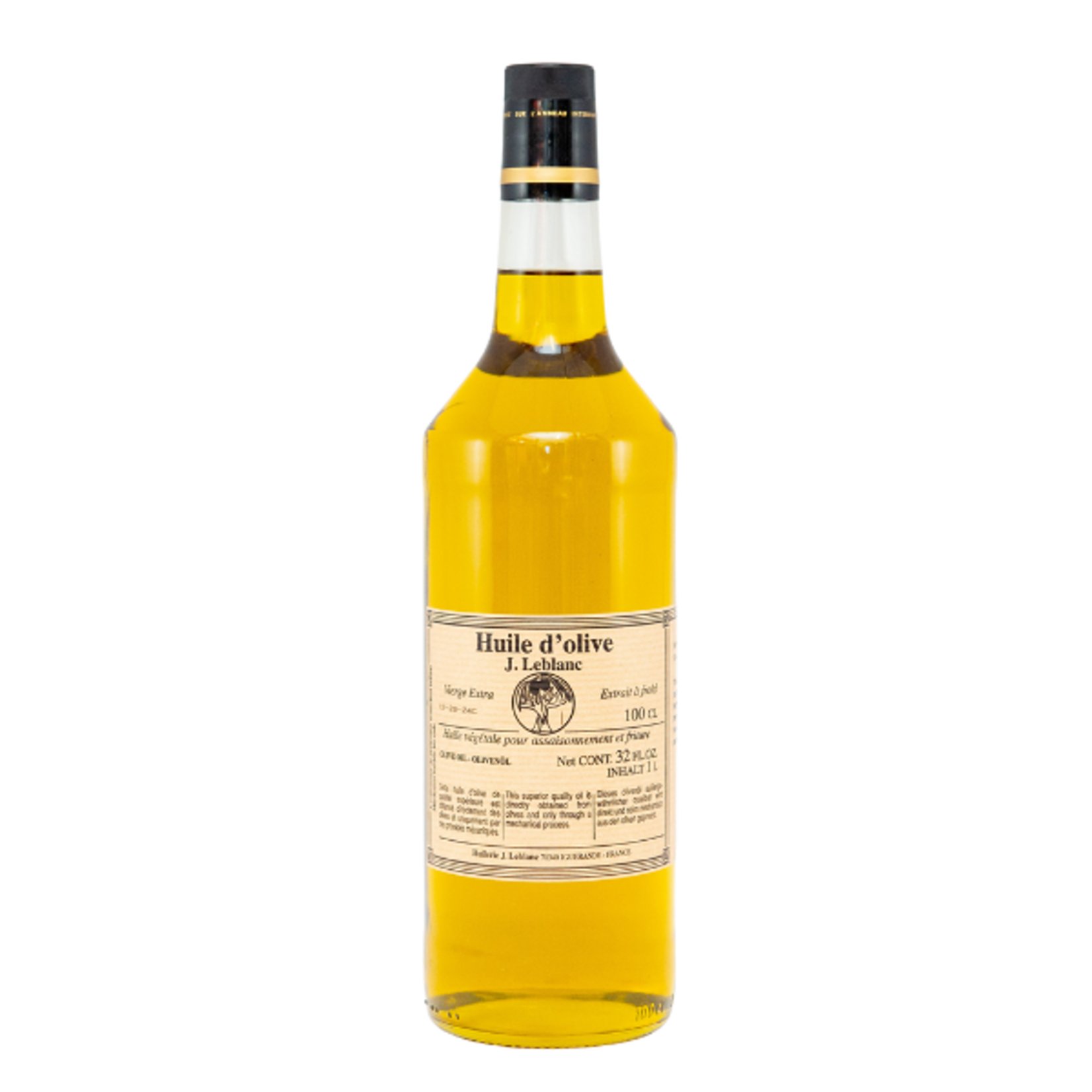 J. LeBlanc Pure First Press Extra Virgin Olive Oil, 32oz