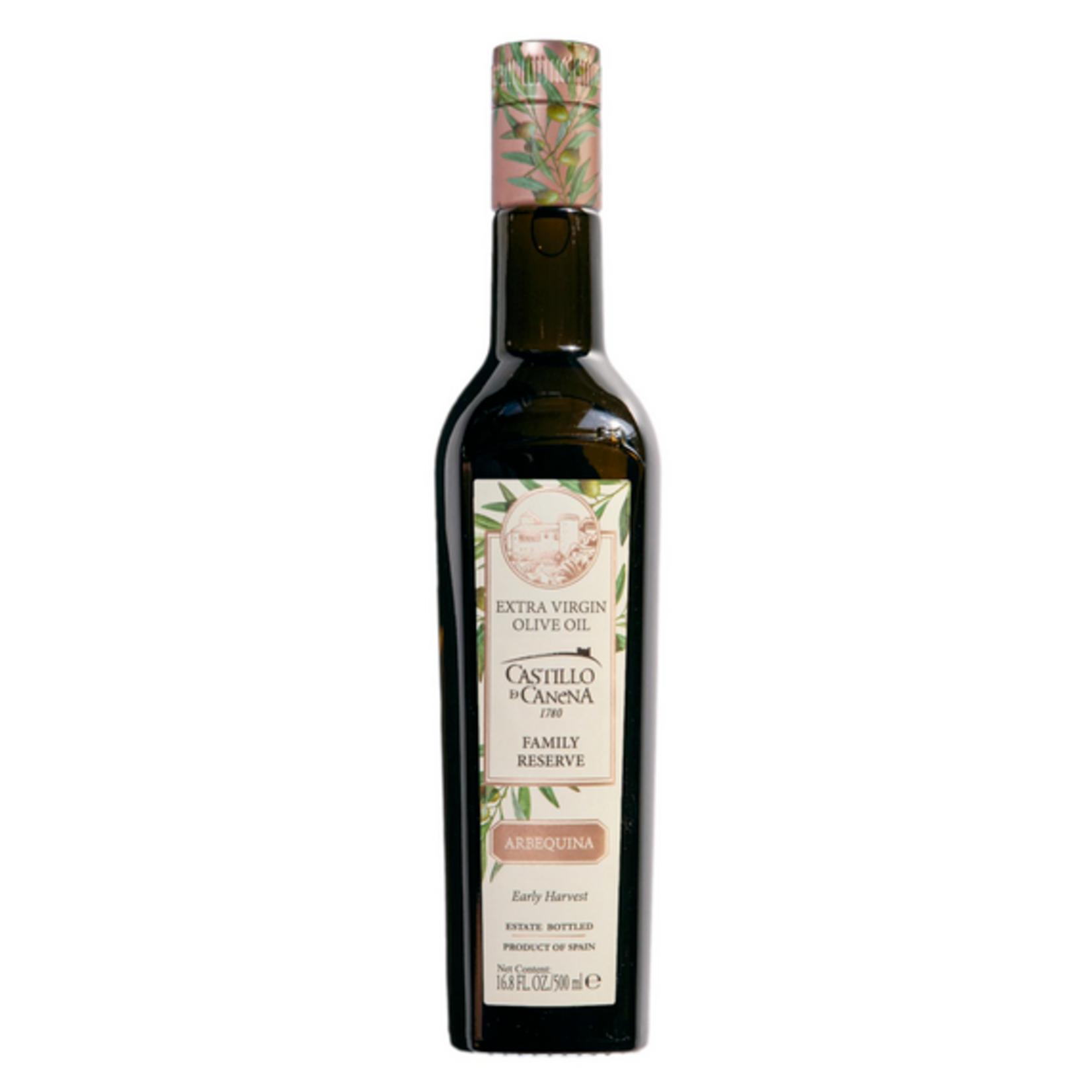 Castillo De Canena Family Reserve, Extra Virgin Olive Oil, Cold Pressed Arbequina, Spain, 250ml.