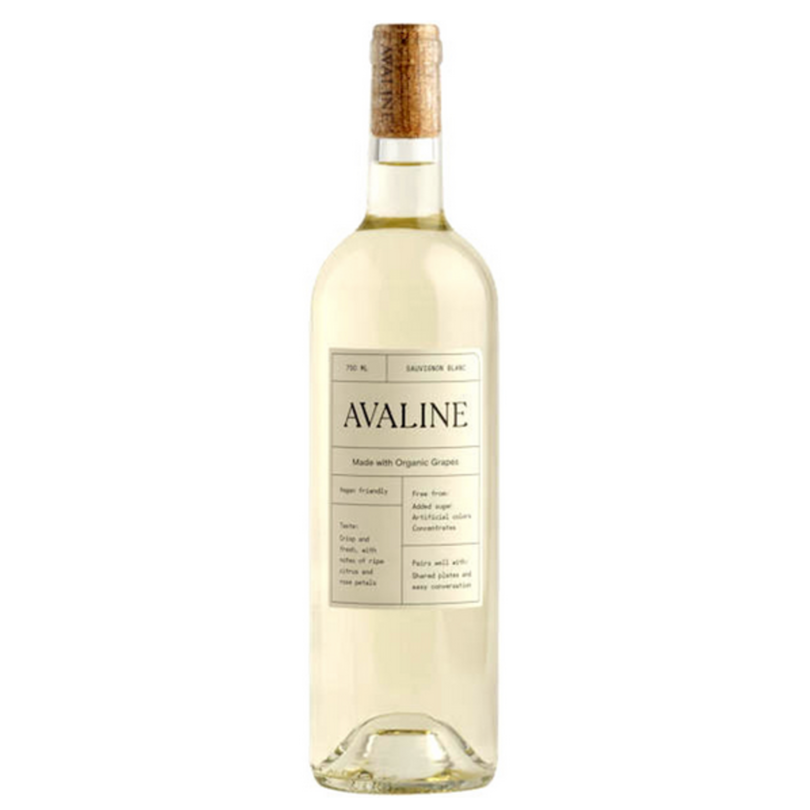 NV, AVALINE by Cameron Diaz, Sauvignon Blanc, Multi AVA,  Loire, France, 12% Alc, CTnr
