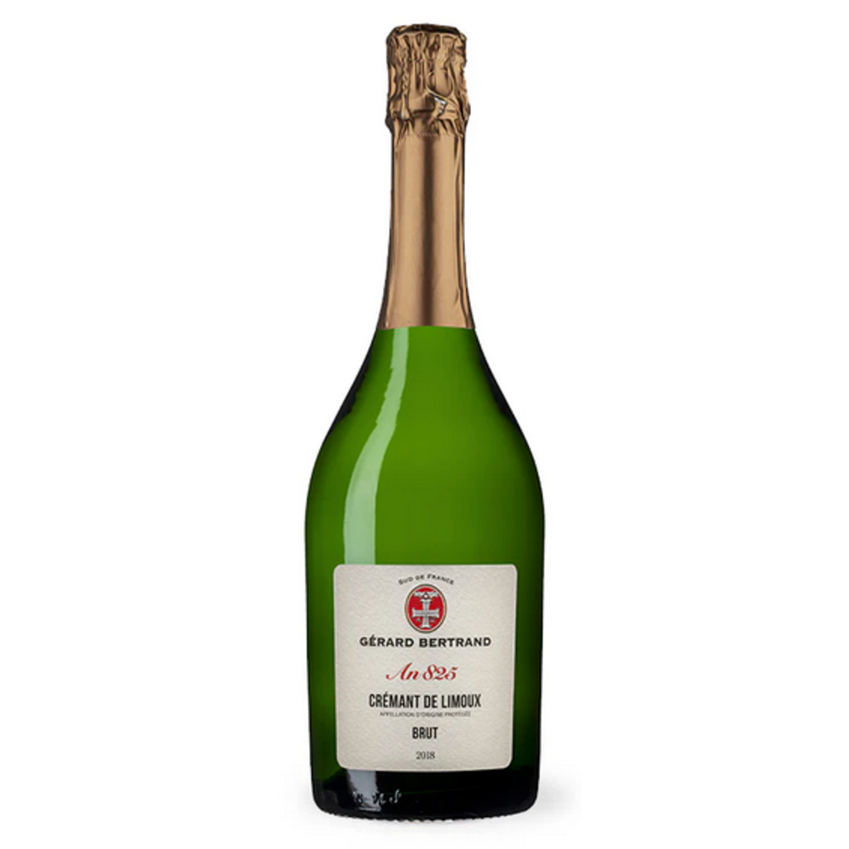 2022, Gerard Bertrand An825 Cremant de Limoux Brut, Sparkling Wine, Cremant de Limoux, Alsace, France, 12.5% Alc, CTnr