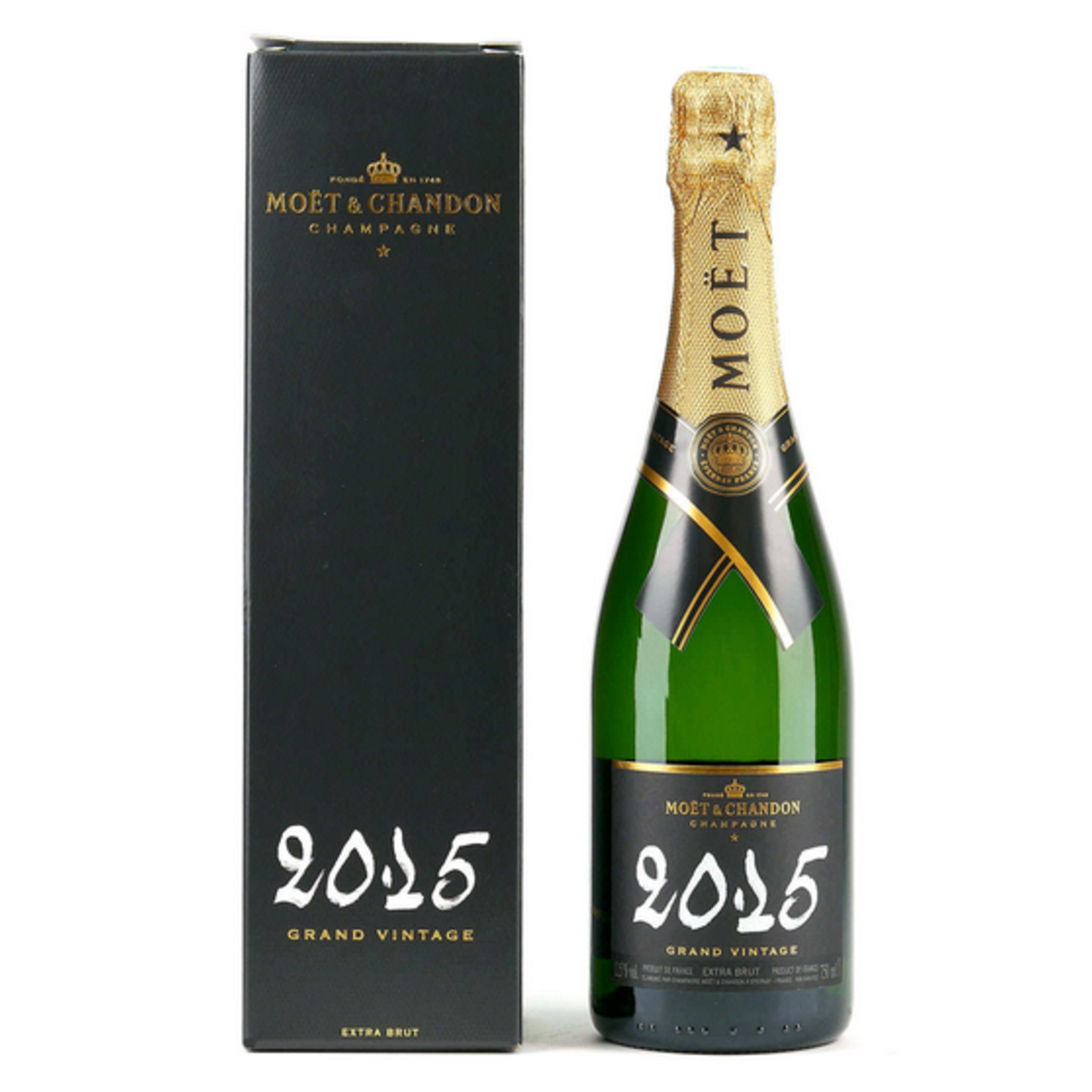 2015, Moet & Chandon Grand Vintage BRUT, Champagne, Epernay, Champagne, France, 12.5% Alc, CTnr TW92, A3,Sw3,Sm2,C3,I4.