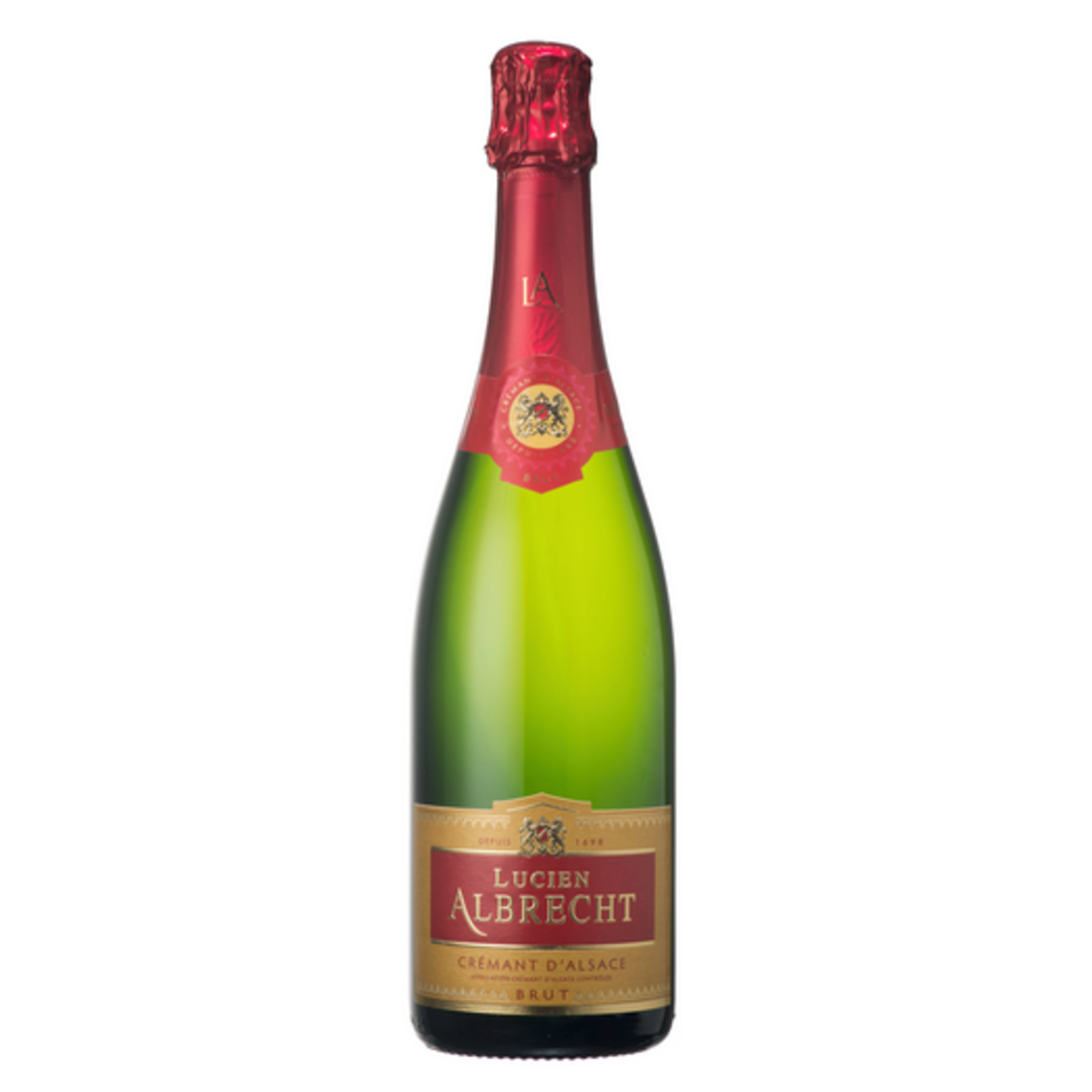 NV, Lucien Albrecht Cremant d’Alsace Brut, Sparkling Wine, Cremant d’Alsace, Alsace, France, 12% Alc, CT87 TW90