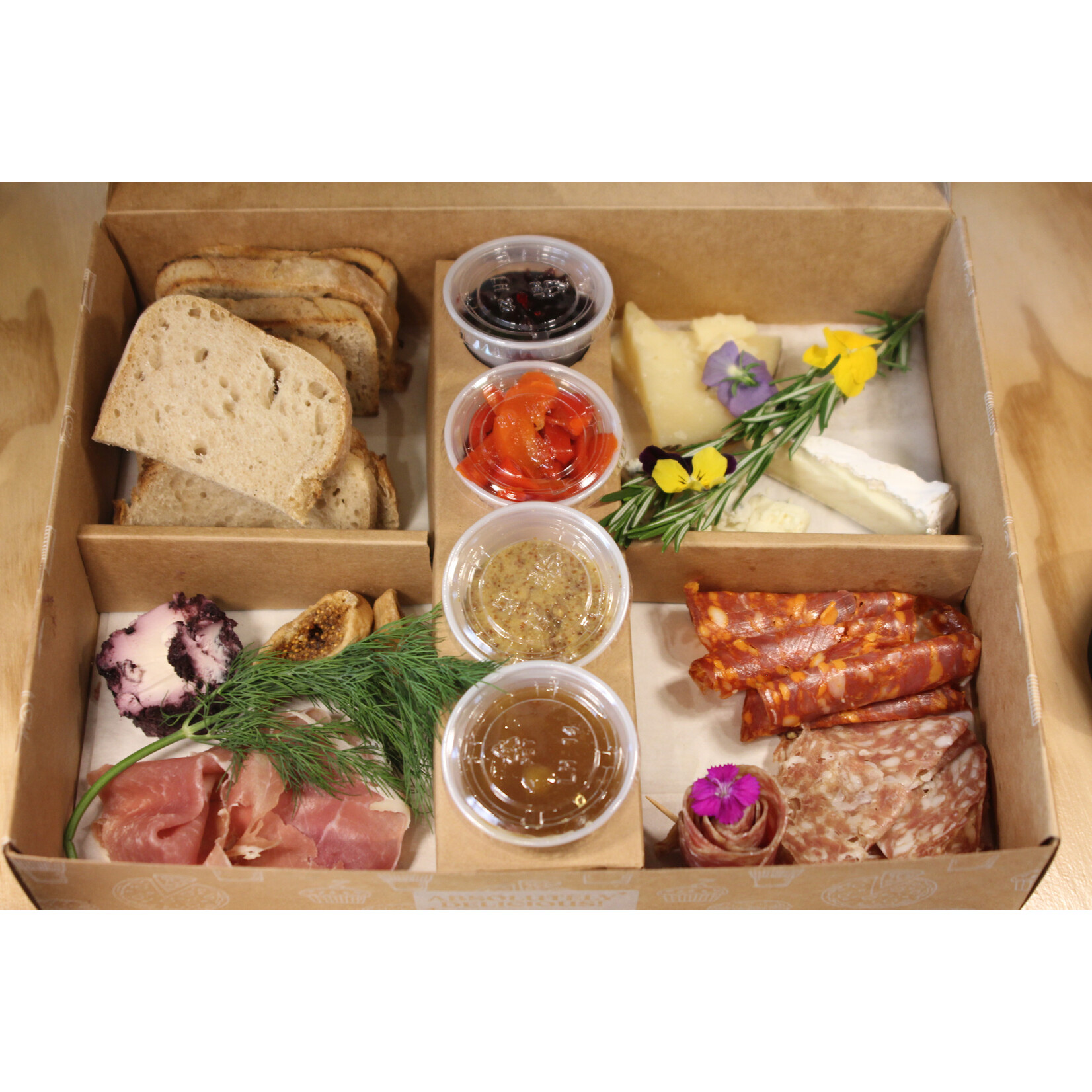 Board In A Box ~ TO-GO, CHARCUTERIE & CHEESE BOARD ~ TRADITIONAL