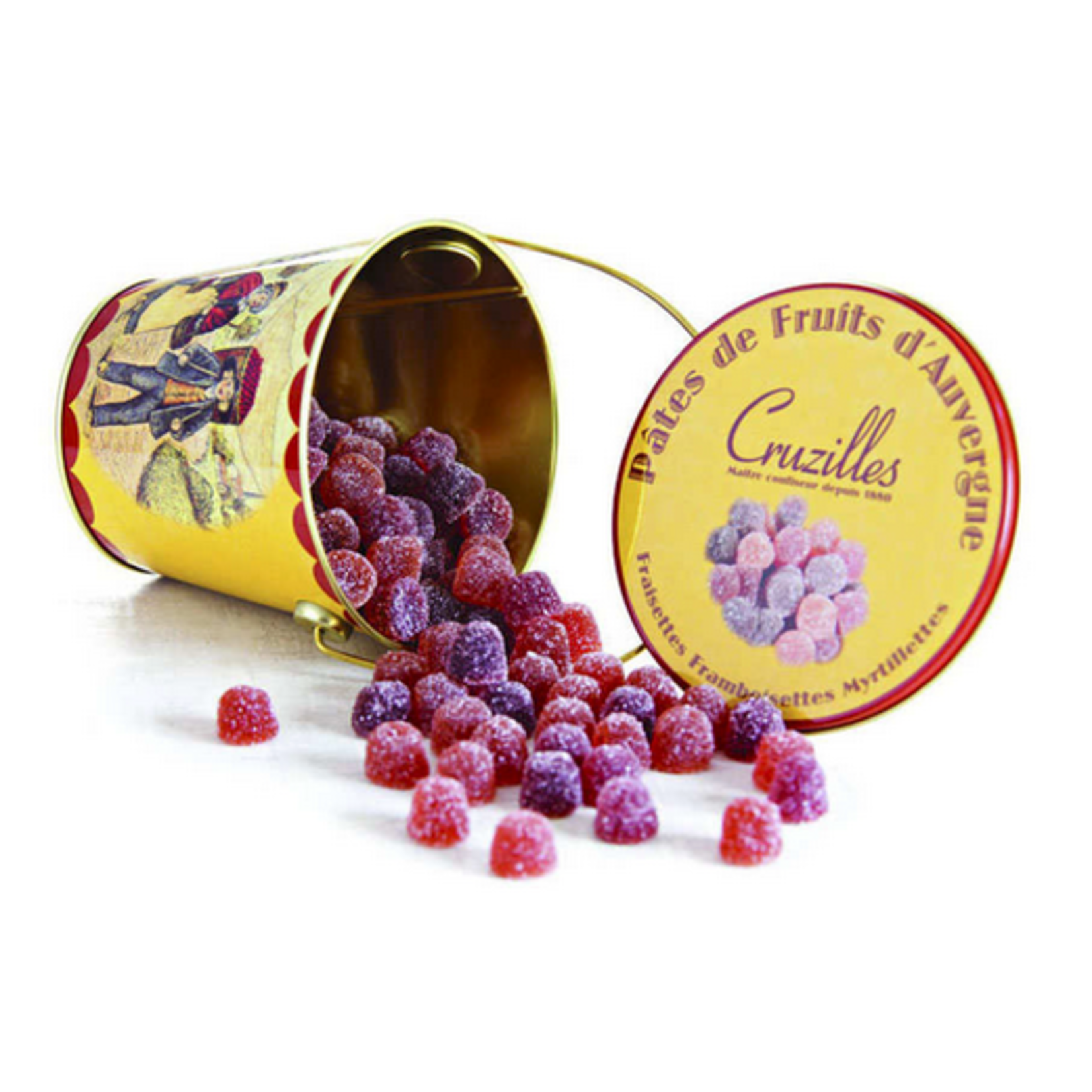 Cruzilles, Pates de Fruits d'Auvergne, Assorted Fruit Jellies~  250g