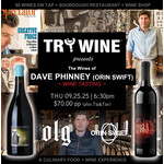 The Wines of Dave Phinney ~ Wine Tasting 09.25.25 at 6:30pm