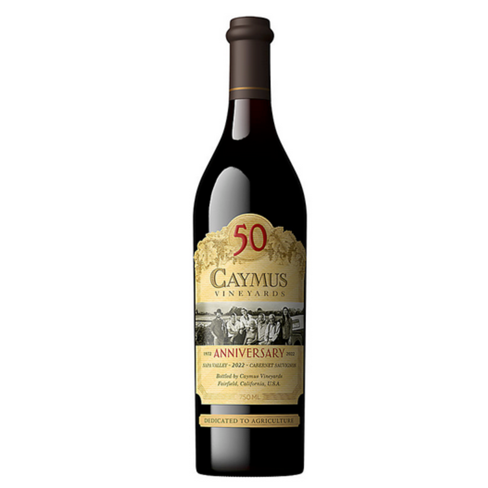 2022, 750ml Caymus Vineyards 50th Anniversary, Cabernet Sauvignon, Napa, Napa Valley, California, 14.6% Alc, CTnr