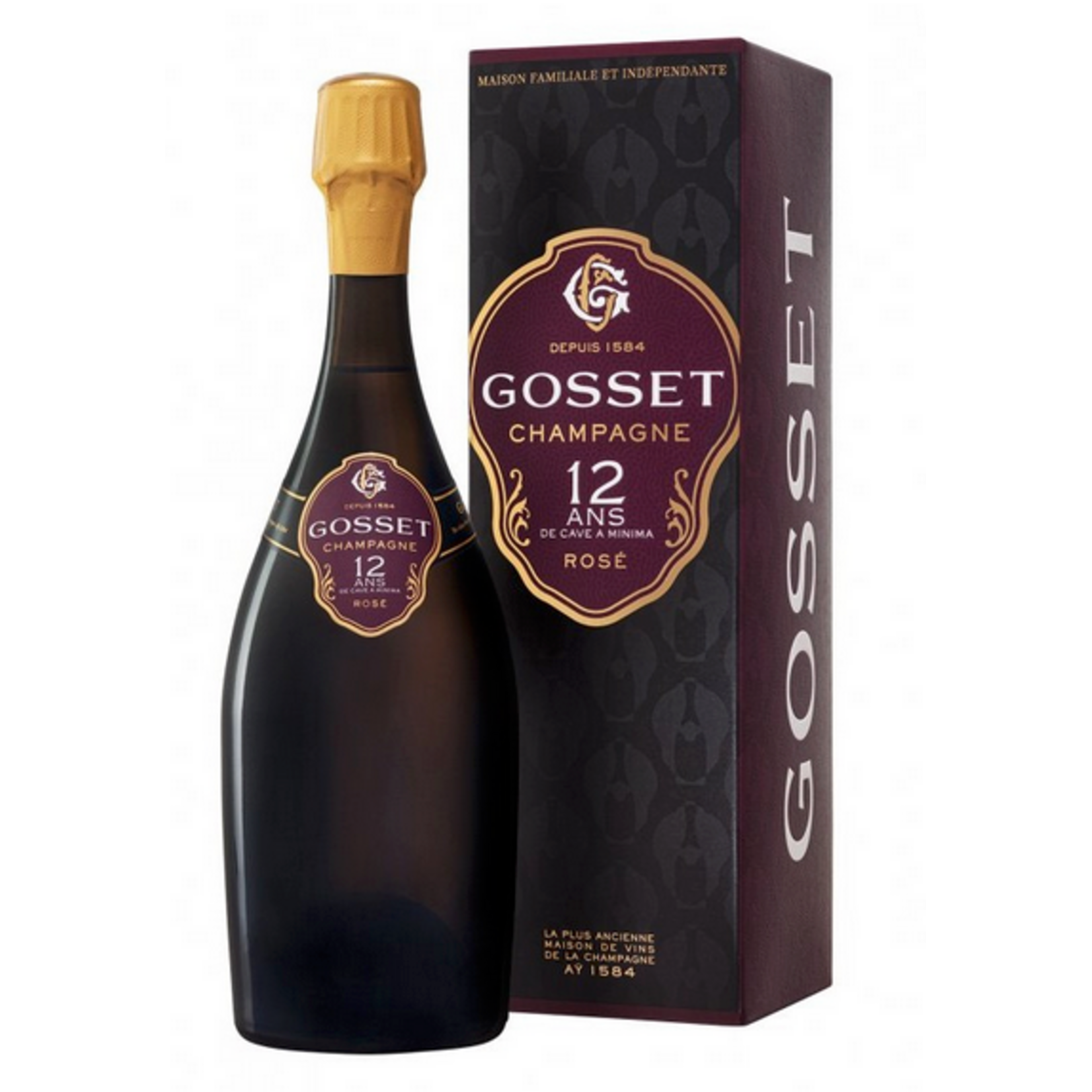 MV, Gosset 12 ANS De Cave A Minima, Champagne, Ay, Champagne, France, 12% Alc, CT TW92
