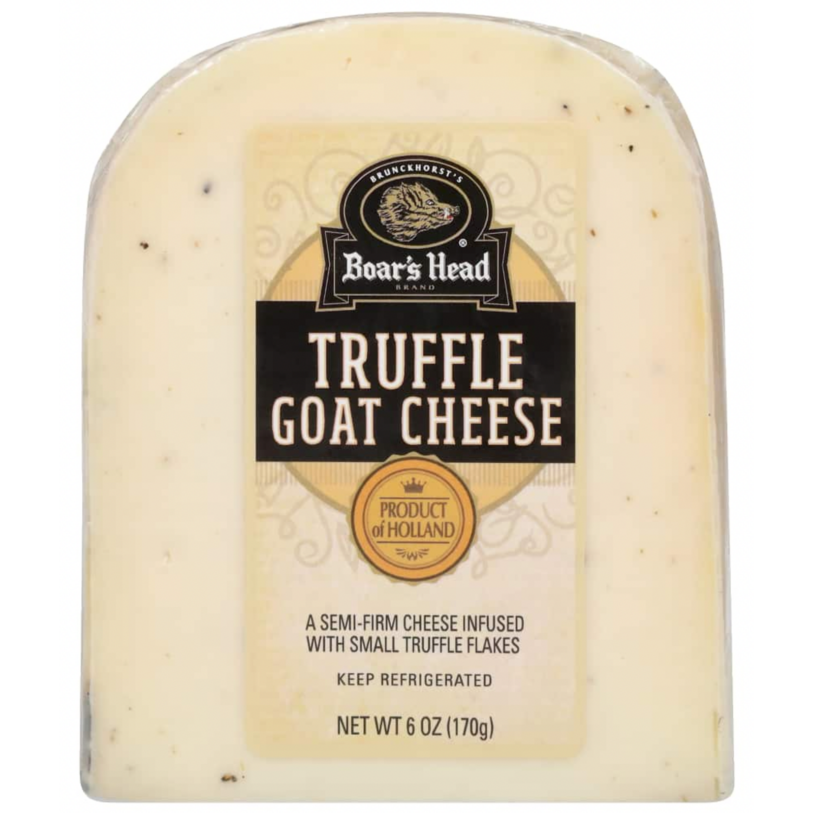 Boars Head Truffled Goat Cheese, Holland, 6 oz