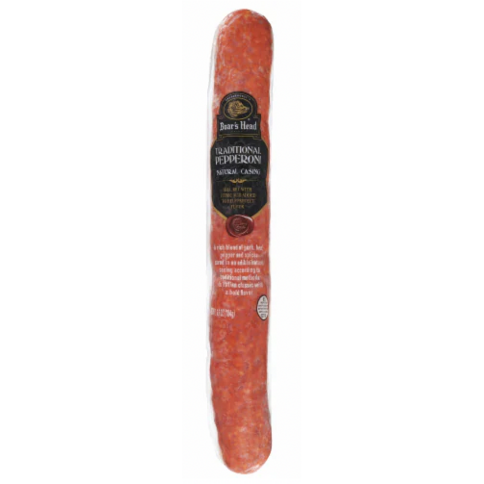 Boars Head Traditional Pepperoni Chub, 6.5 oz