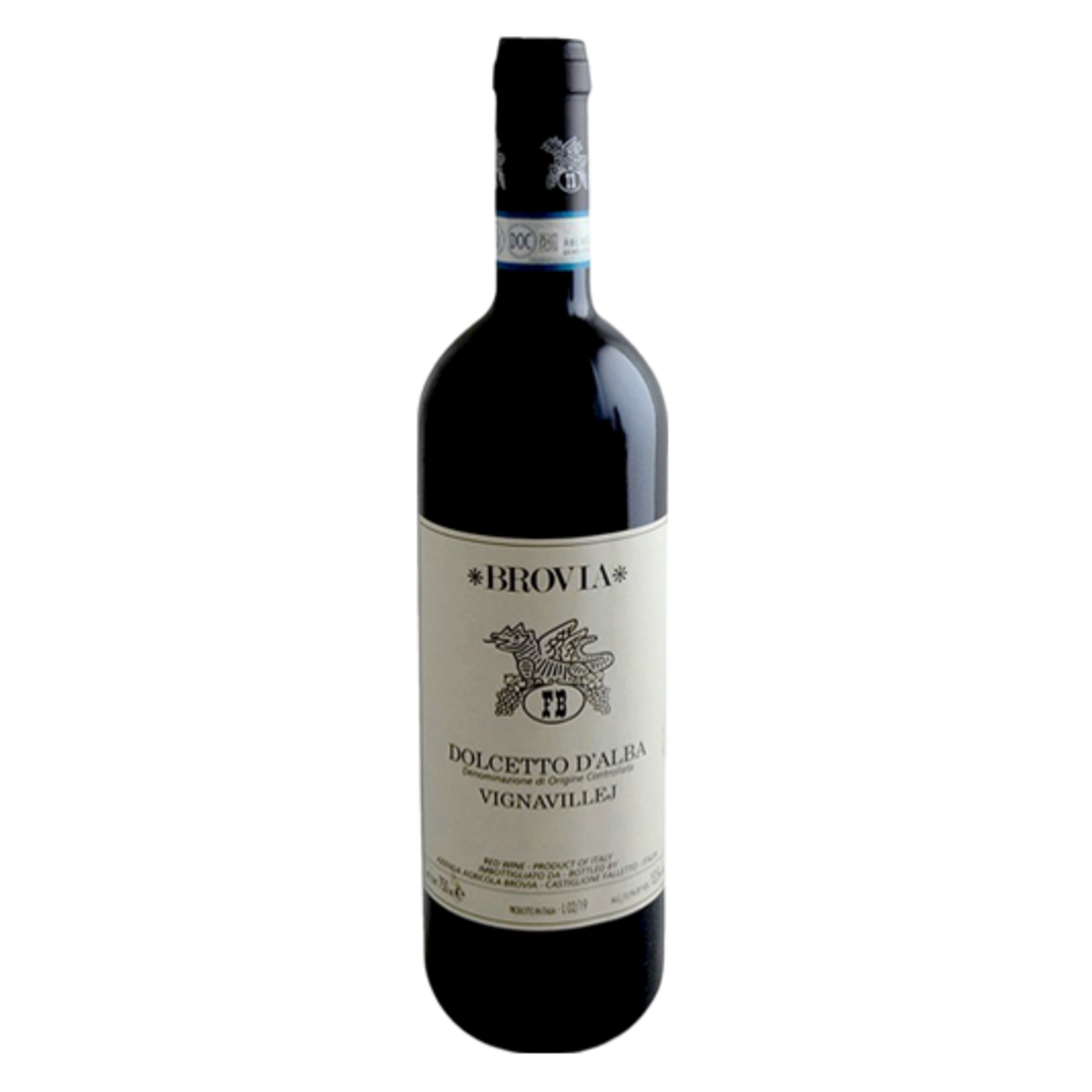 2022, Brovia Vignavillej, Dolcetto D'Alba, Langhe, Piemonte, Italy, 14% Alc, CT