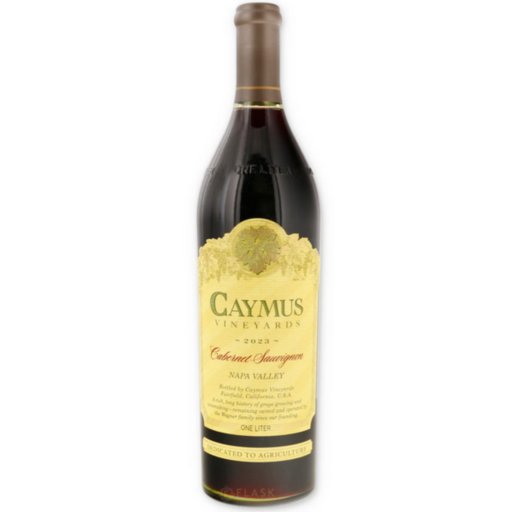 2023 Caymus Vineyards 1 Liter, Cabernet Sauvignon, Napa, Napa Valley, California, 14.6% Alc, CT90, T2,Sw3,Sm3,C3,I4