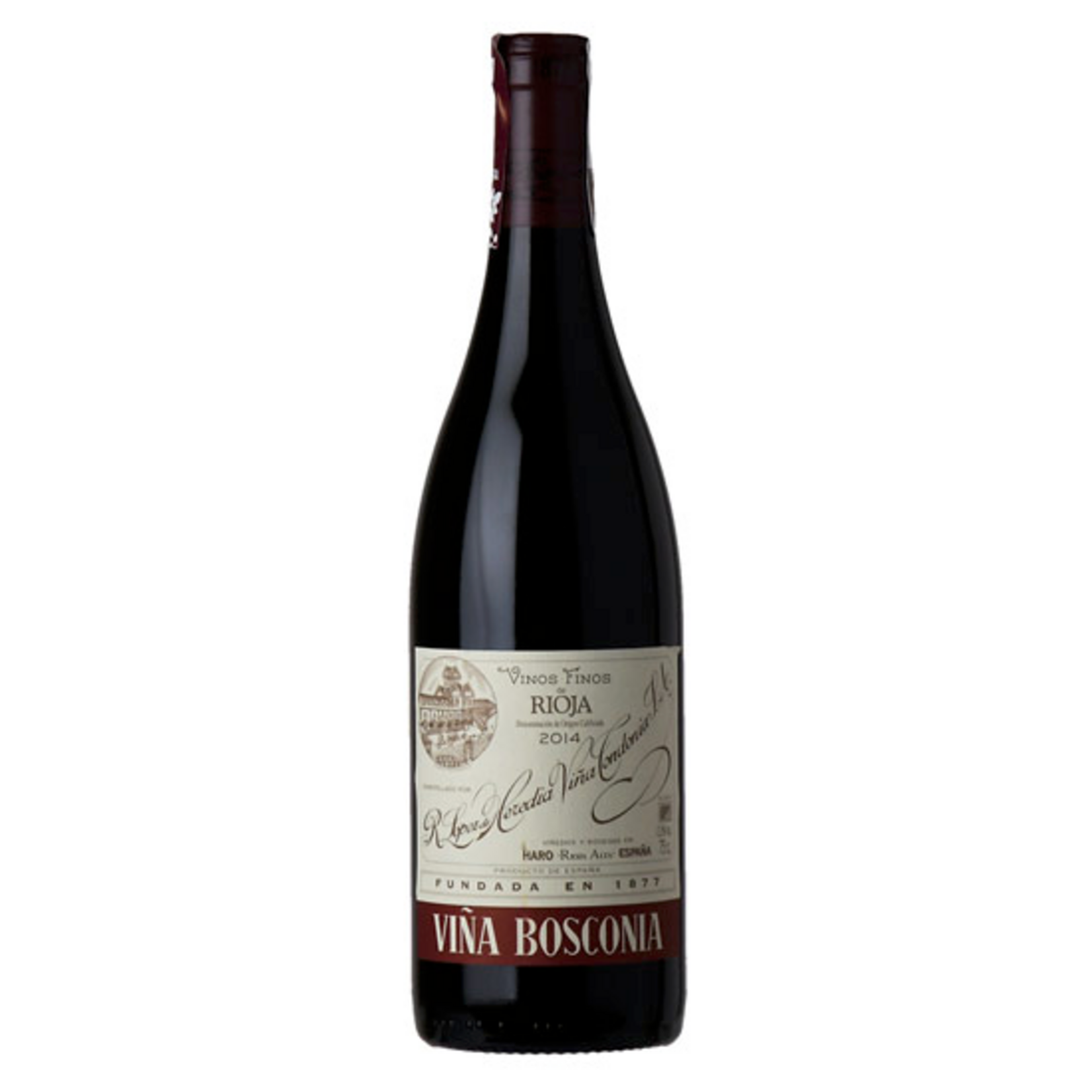 2014, Lopez Hereida, Vina Bosconia Rioja, Red Tempranillo Blend, Rioja, Haro, Spain, 13.5% Alc, CTnr, T3,Sw1,Sm4,C4,I3