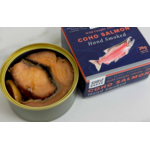 Alaskan COHO Hand Smoked Wild Caught Salmon, Dry Brined 3.5oz
