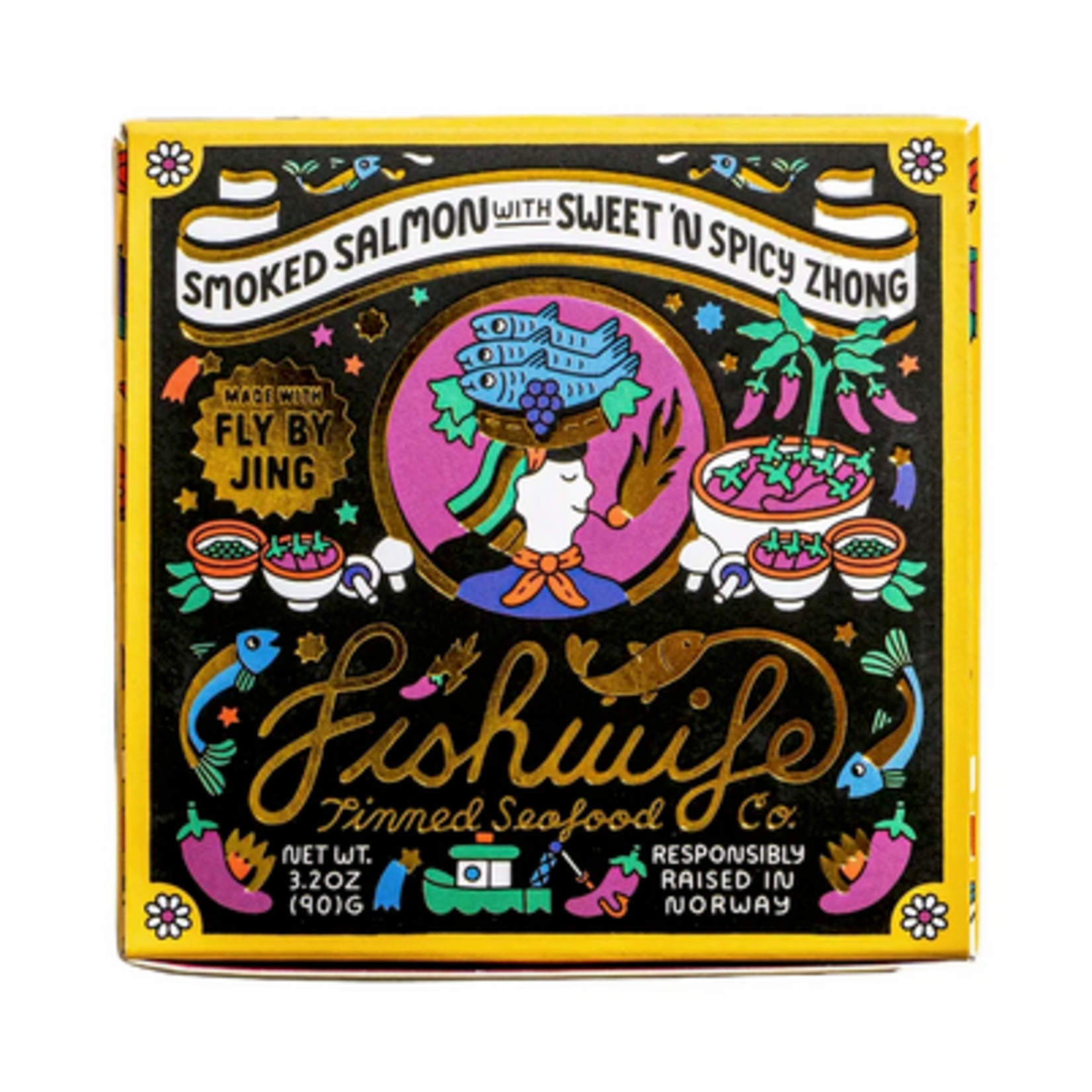 Fishwife Smoked Salmon w/ Sweet 'n' Spicy Zhong 3.2oz