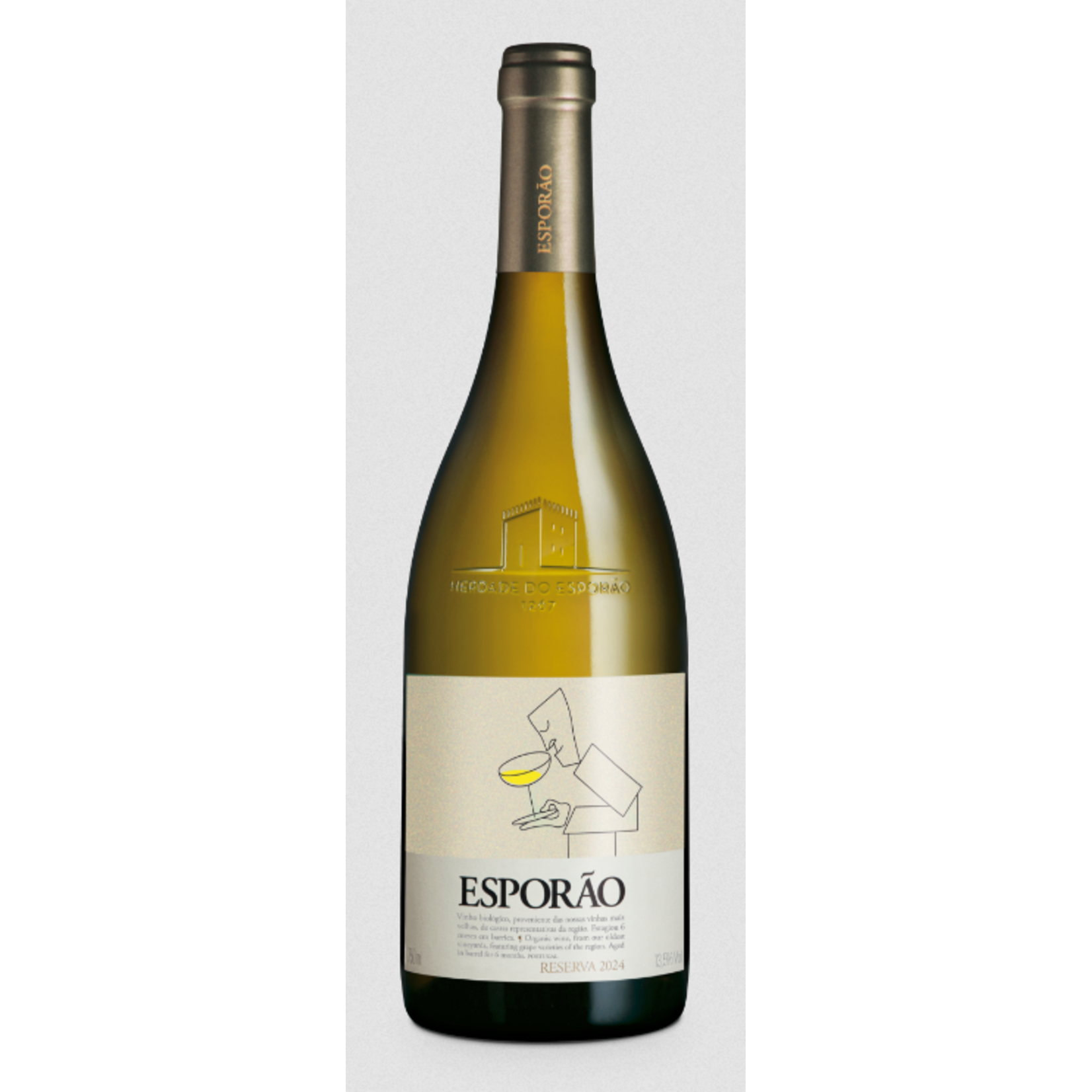 2024, Herdade do Esporao Art Series Reserva Art Series, White Blend, Vinho Regional Alentejano, Alentejano, Portugal, 13.5% Alc, CT