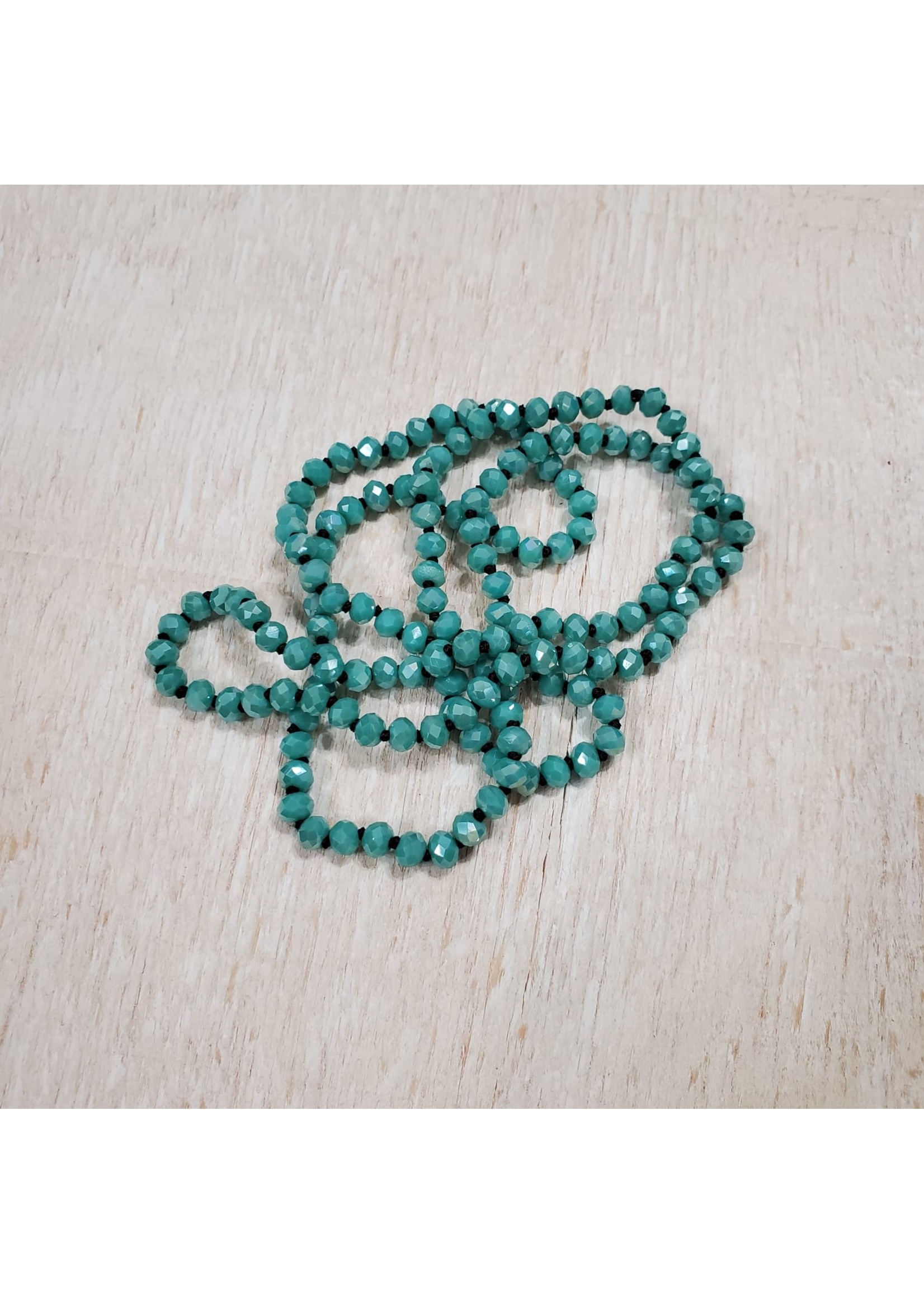 Turquoise Mini Bead 30 inch Necklace