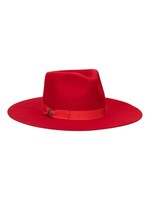 Celebration Biltmore Wool Fedora Hat - Red