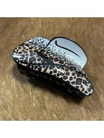 Leopard Hat Hair Clip