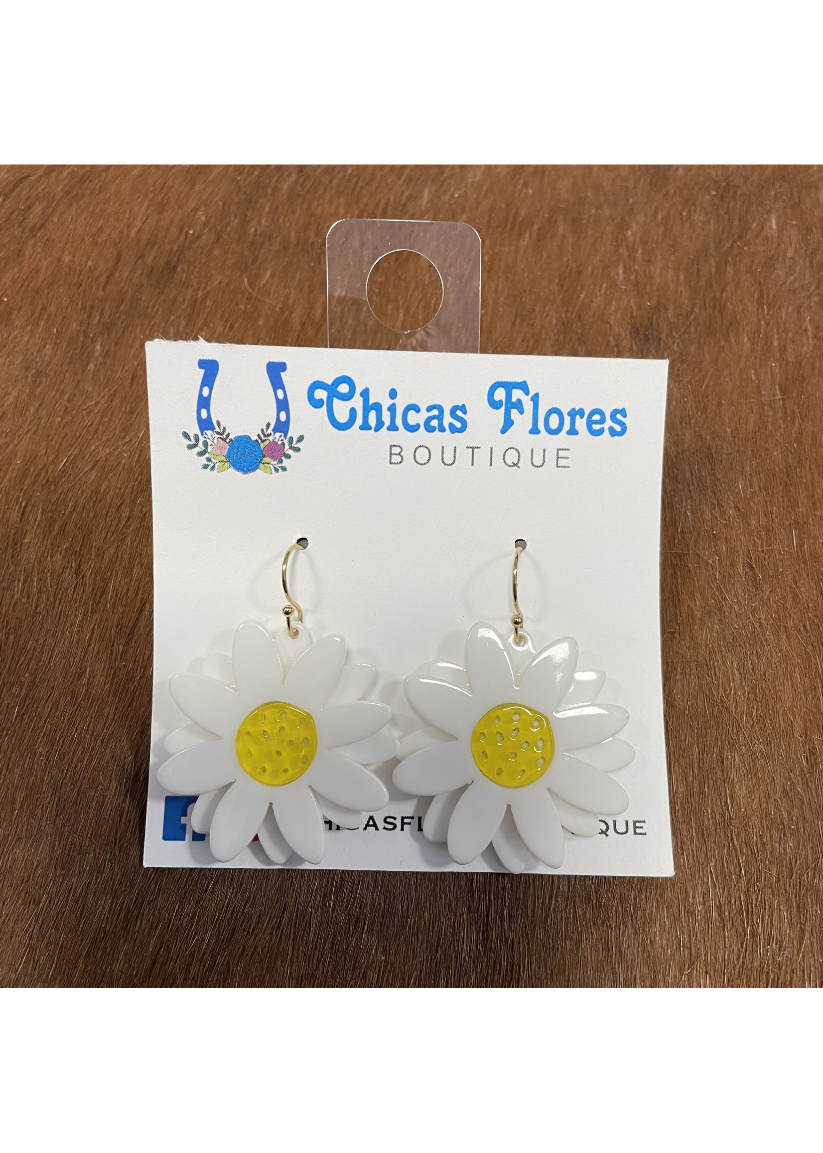 Double Daisy Earrings