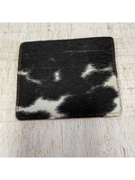 Black Cowhide Credit Card Holder