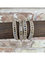 Katie Soleil Light Brown Wrap Bracelet