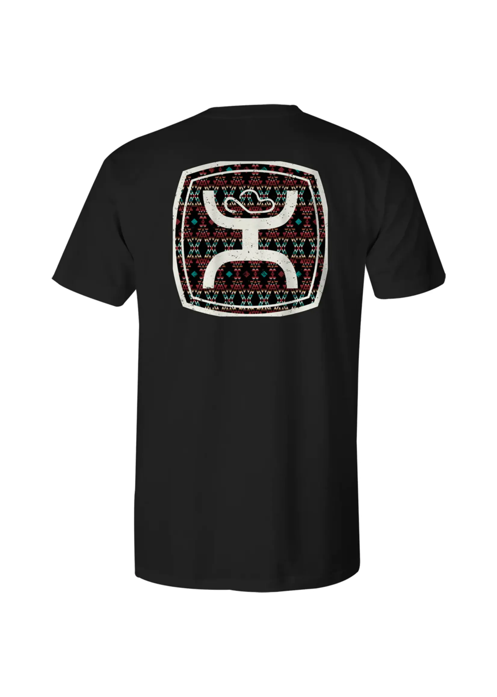 Hooey Zenith Black W/Multi Color Aztec T-Shirt