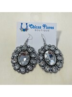 Crystal Concho Earrings