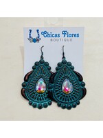 Patina Western Earrings