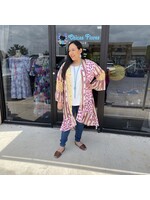 Fun Multi Print Kimono