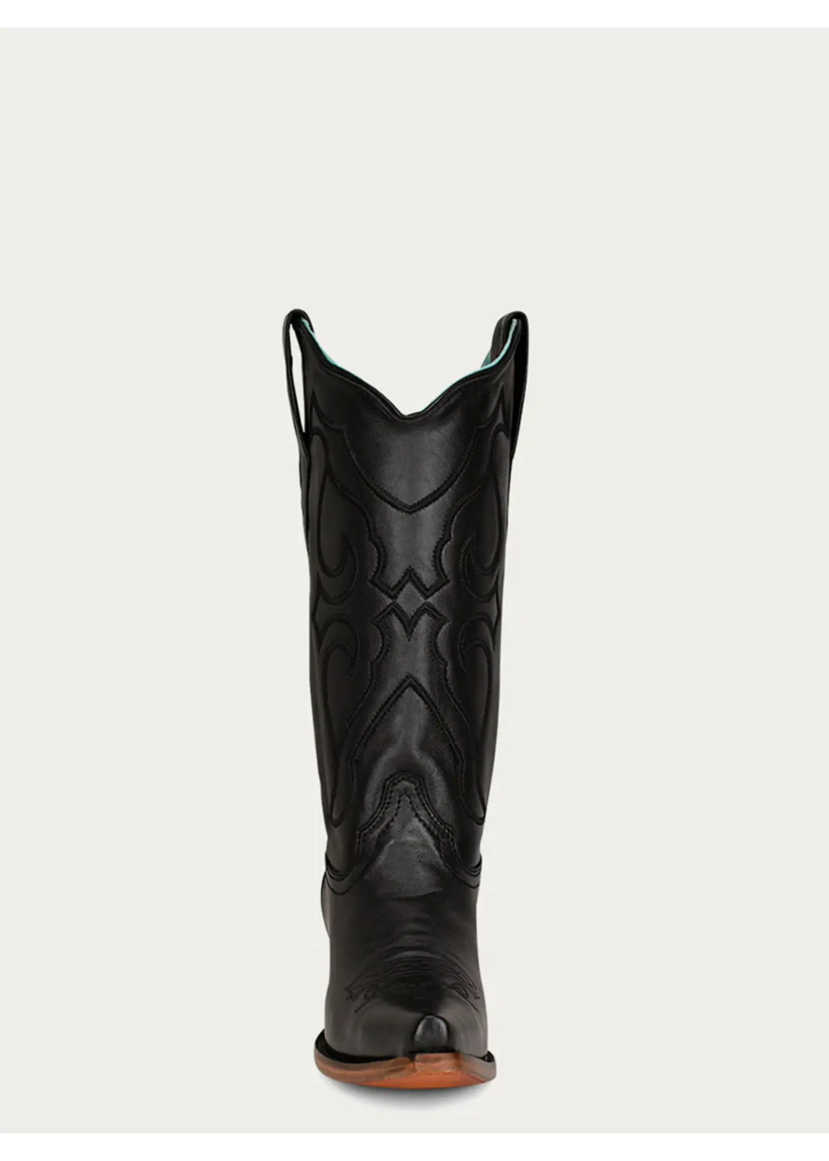 Ladies Embroidery Black Boots