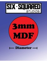 6 Squared Studios 30mm MDF round bases