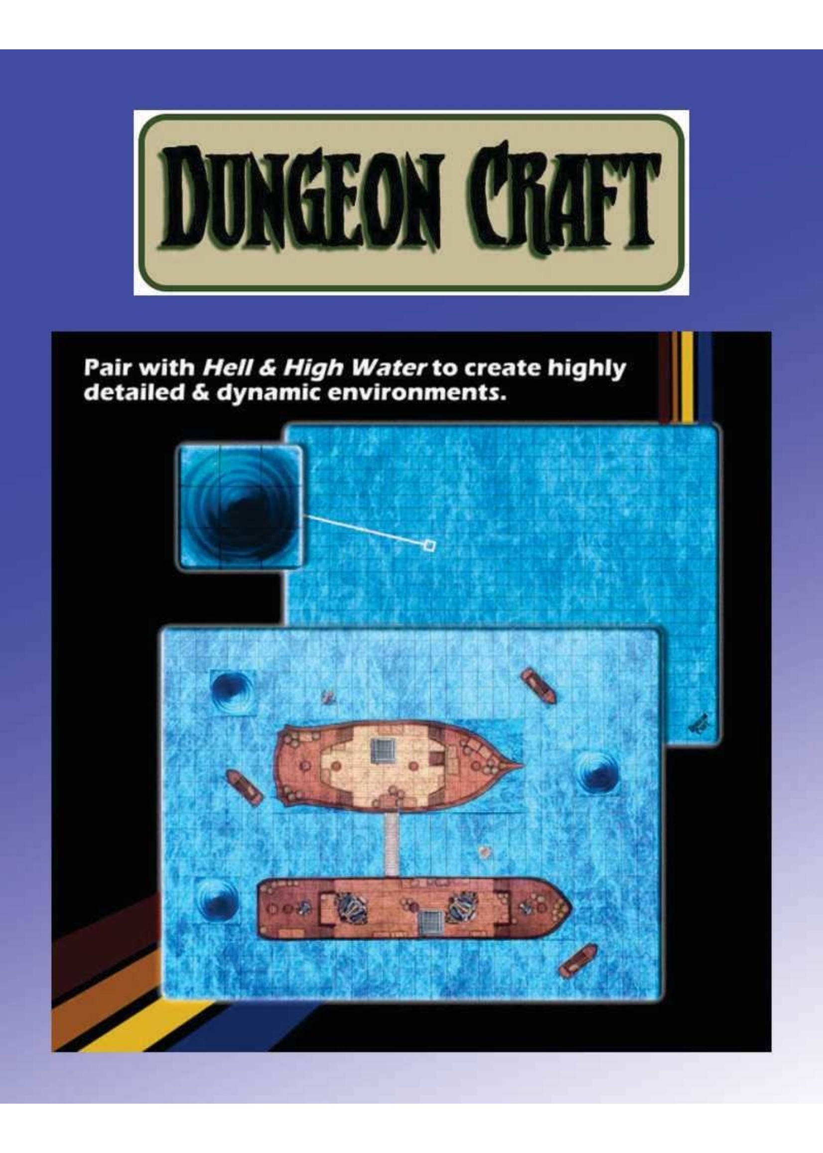Dungeon Craft Dungeon Craft Battle Maps: Ocean Pack