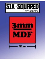 6 Squared Studios 80mm MDF square bases