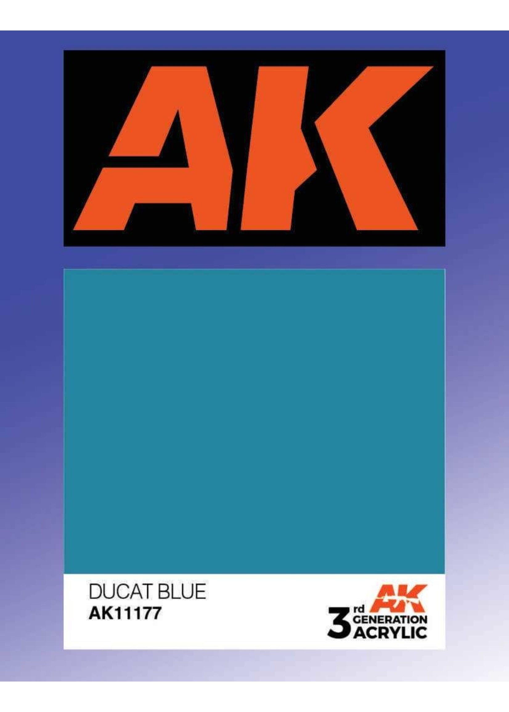 AK Interactive AK11177 - ducat blue