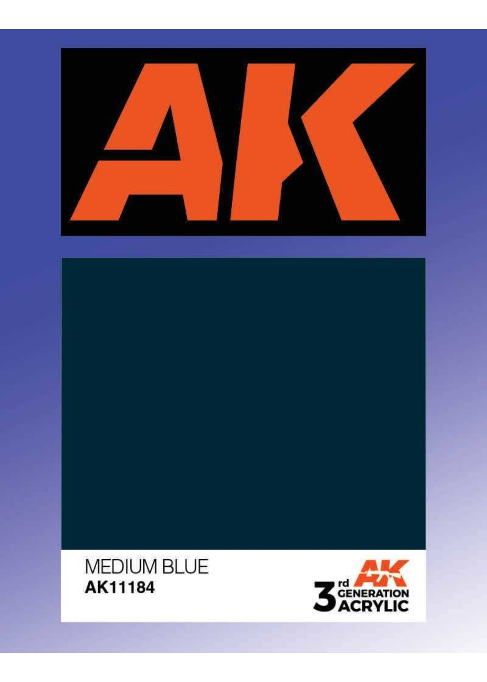 AK Interactive AK11184 - medium blue